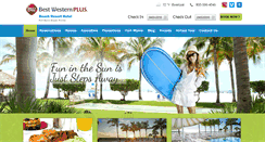 Desktop Screenshot of bwbeachresort.com